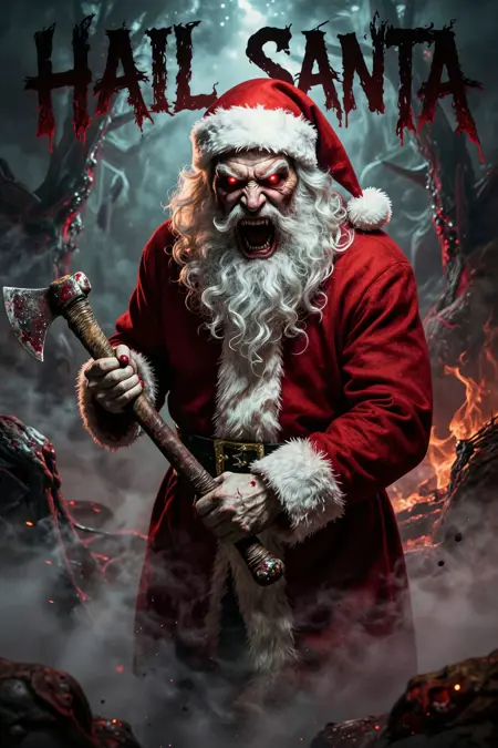 Hail Santa - ZIT & Flux