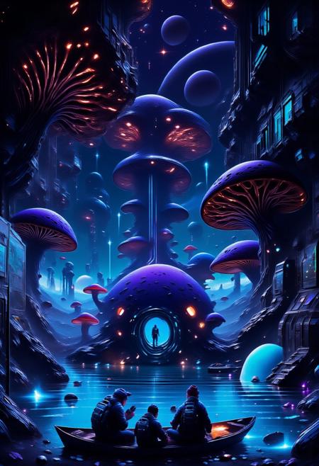 Scifi Environment Concept Art [Flux, SDXL, Pony, SD1.5] Flux