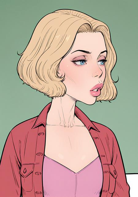 Blonde Woman from the Shrek Meme comic by DrawerOfDrawings V1