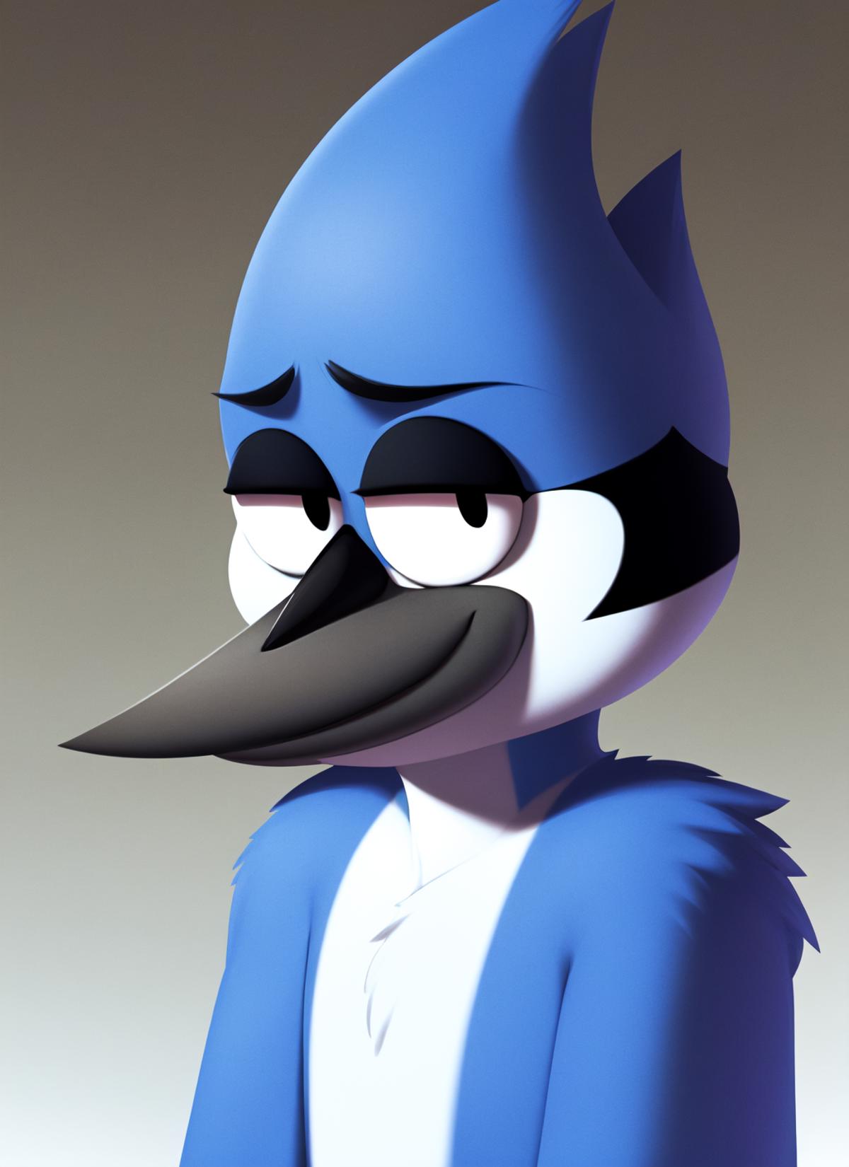 Mordecai (Regular Show) - v1 | Stable Diffusion LoRA | Civitai