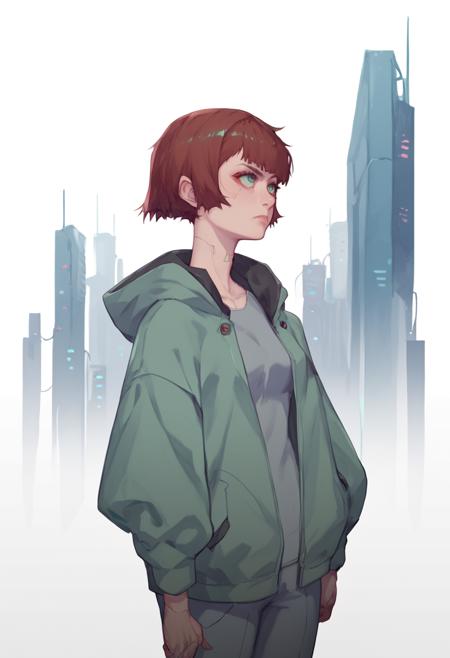 Young Sasha Yakoleva, Edgerunners [Pony] V1