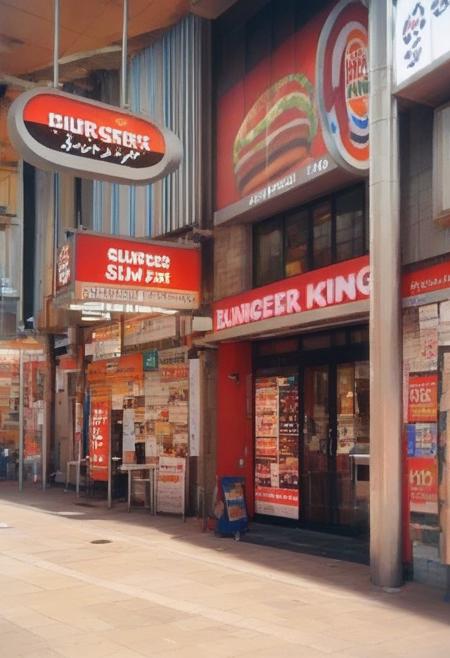 burger shop B / PONY PONY_V1
