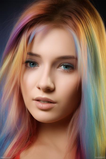 colorful rainbow hair due, lesbian top model. full body, shorthair swiss teen,UHD, RAW Photo, 8k, detailed shadows, detailed quality lighting, (hyperrealistic:1.2), absurdres, realistic, hyperdetailed skin,  intrinsically detailed face, perfect hair, (hyper detailed), love of details, ((erotic)), Fujifilm XT5, Bokeh, anime ink, DanicaFace  <lora:DanicaFace:1>