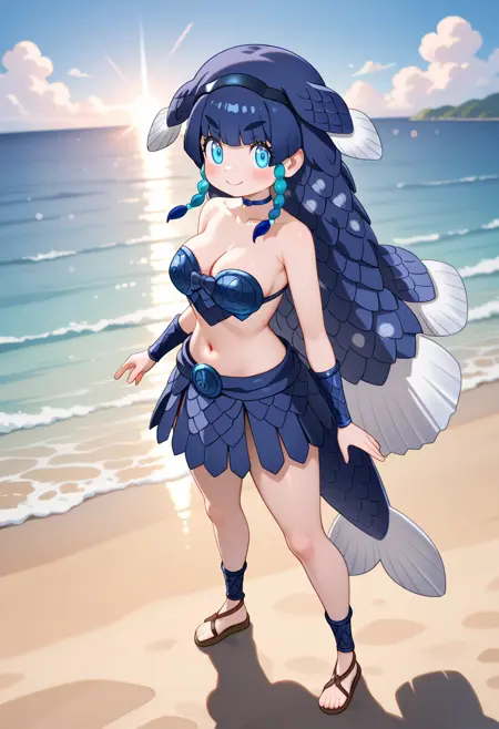 Coelacanth (Kemono Friends) / シーラカンス (けものフレンズ) [IL-XL＆PonyXL]