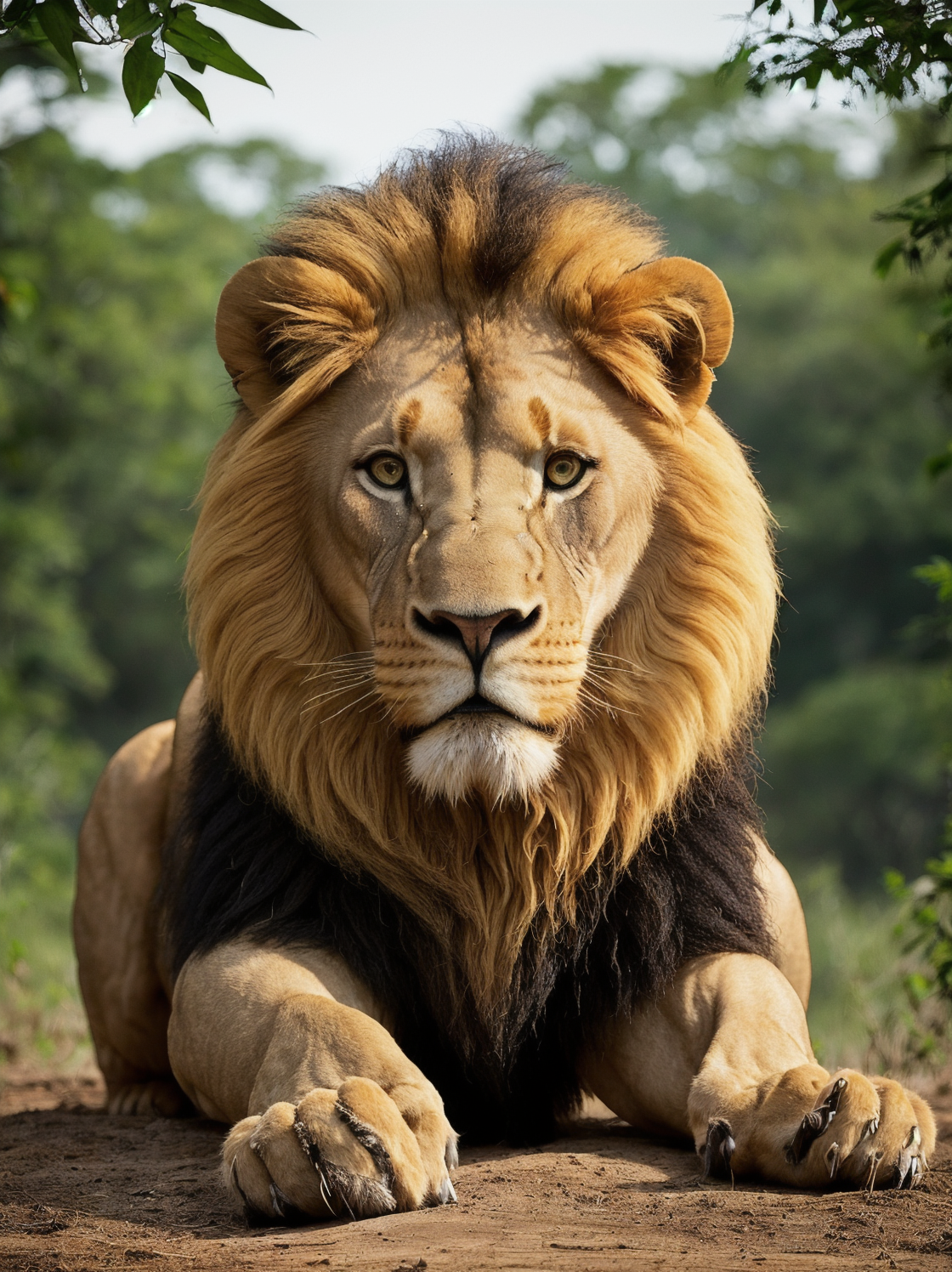 Lion soon realized that his powerful roar was an asset that could protect the jungle from outside dangers.With the support...
