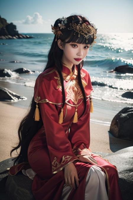 yixian, xiuhefu,chinese clothes, china dress, red dress,