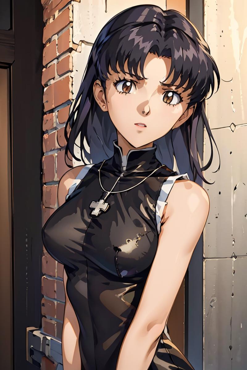 Misato Katsuragi - Black Dress │Neon Genesis Evangelion image by MarkWar