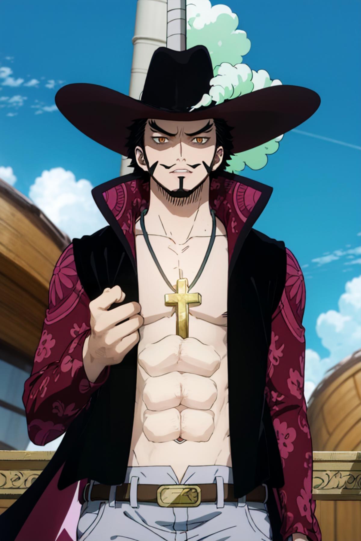 ONE PIECE Characters DRACULE MIHAWK