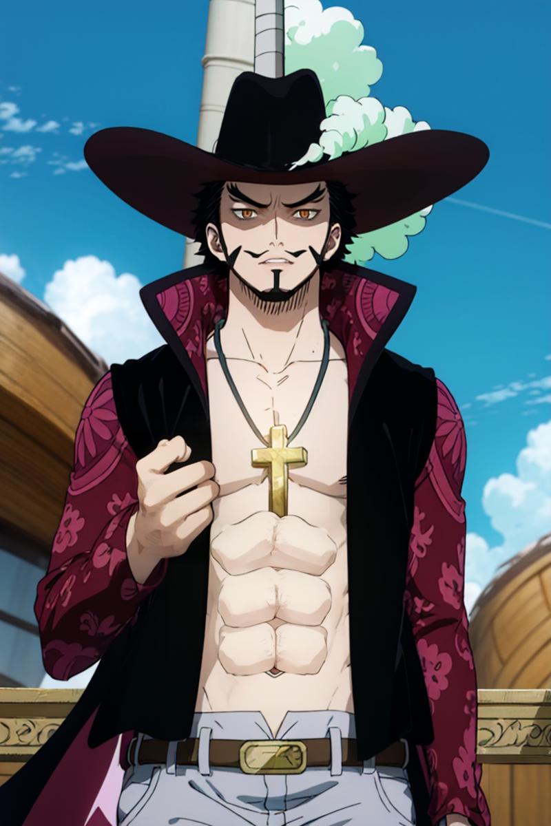 Dracule Mihawk | One Piece (anime character) | ownwaifu image by ownwaifu