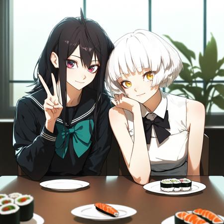 【2 in 1】Momoshiro Chiyoko&Yonagi Kei / 百城 千世子&夜凪 景 (Act-Age / 演员夜凪景) [Illustrious+Animagine] v1.0 for illustrious 0.1