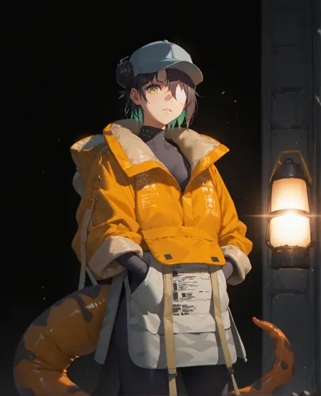 [Arknights] Asbestos [Standart outfit + "Glen Sonata"]