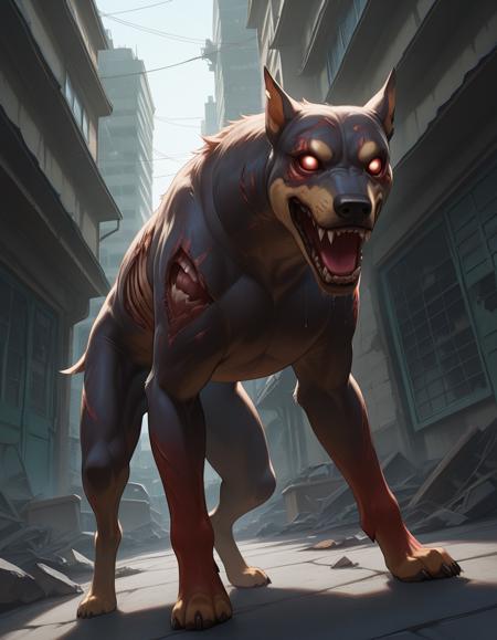 Cerberus (Resident Evil) - (Pony & Illus) Illustrious-v1.0