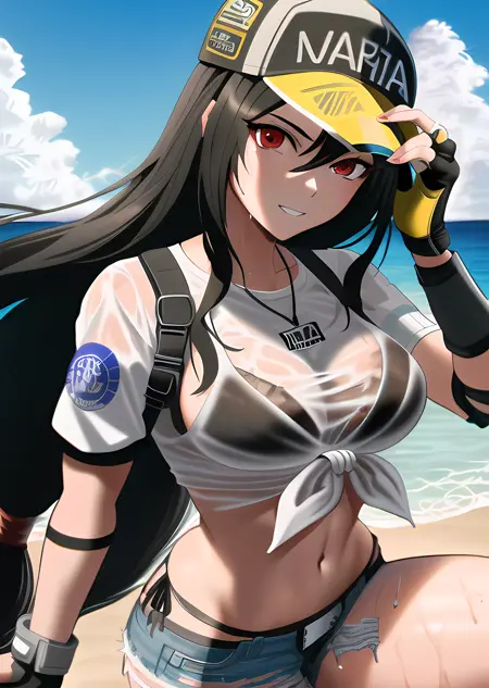 Corneo's Swimsuit Tifa (Ever Crisis) TI Embedding