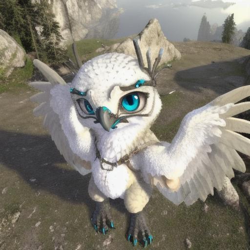 Snow Owl (ARK: Survival Evolved) image by tefpestana