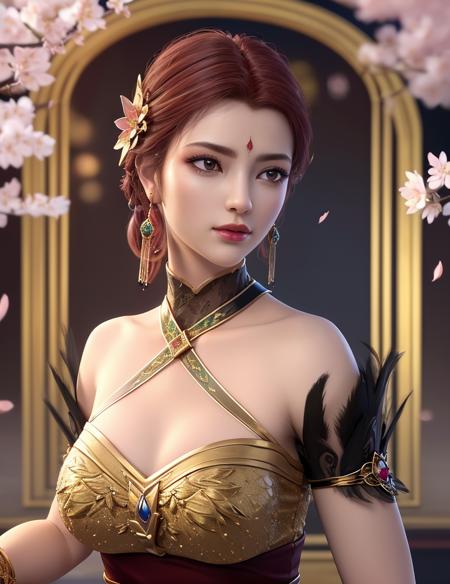 (,1girl, pov,best quality, ) , (((,1girl, solo, large breasts, looking at viewer, cherry blossoms ))) <lora:DA_YaFei:0.6>
ultra realistic 8k cg, flawless, clean, masterpiece, professional artwork, famous artwork, cinematic lighting, cinematic bloom, perfect face, beautiful face, fantasy, dreamlike, unreal, science fiction, lace, lace trim, lace-trimmed legwear, luxury, jewelry, diamond, gold, pearl, gem, sapphire, ruby, emerald, intricate detail, delicate pattern, charming, alluring, seductive, erotic, enchanting, hair ornament, necklace, earrings, bracelet, armlet,halo,autumn, from above,