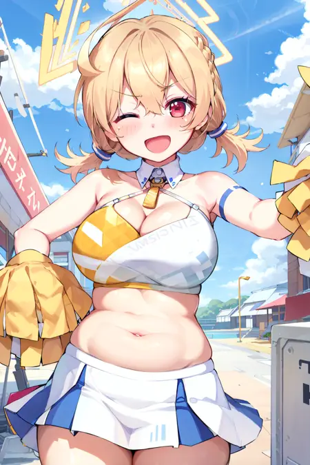 Kotori:Cheerleader/豊見コトリ:応援団/(Blue Archive)