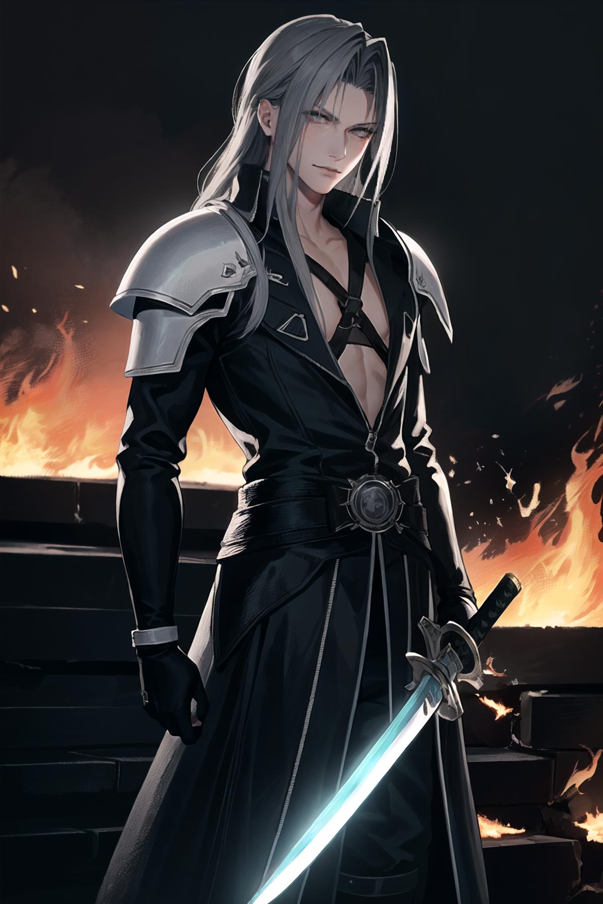 Character - Sephiroth - Final Fantasy VII Remake image by 0_vortex