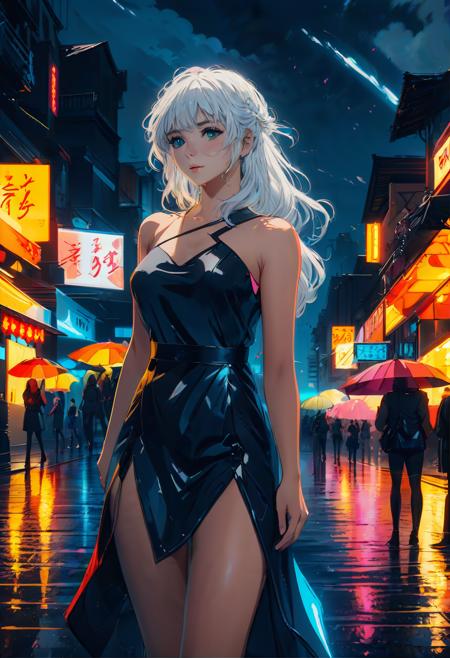 anime key visual, intricate background, landscape of a masterpiece,1girl,sexy, from inside of a Race track, Urban hillside, Stars in the sky, Angry, Fashwave, spotlight, 50mm, three colors