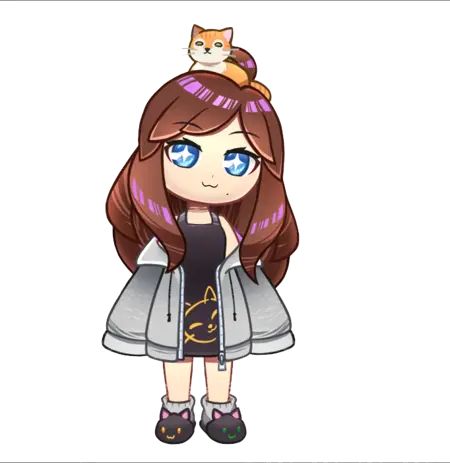 Chelzor The Destroyer - VTuber (Chibi Model)