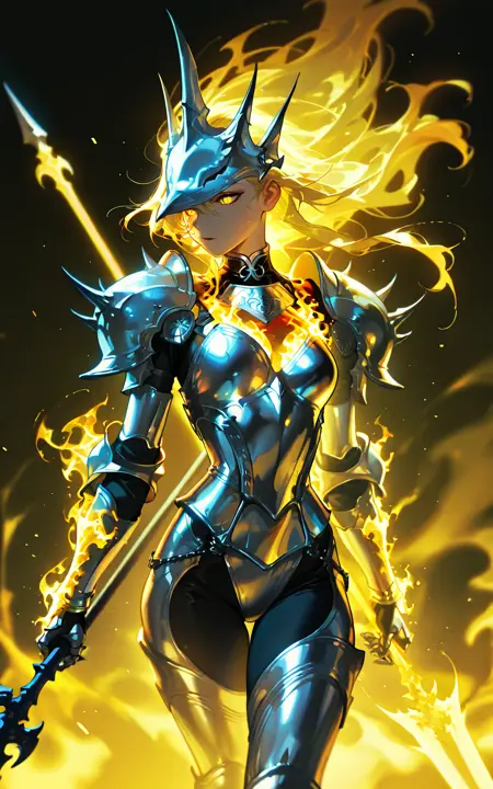 multiple-color flames LoRA [Illustrious+FLUX+XL+Pony]