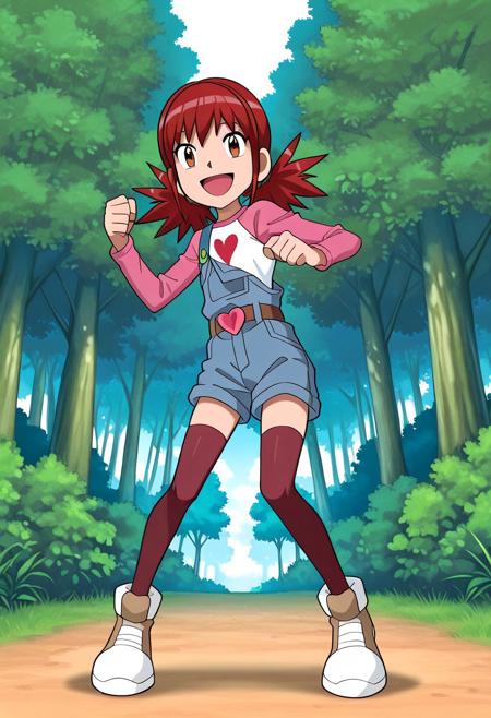 Hinomoto Akari | 陽ノ本アカリ | Digimon Xros Wars | デジモンクロスウォーズ V1