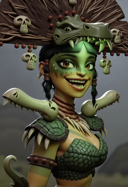 Cipactli - Maya and the Three [Illustrious]