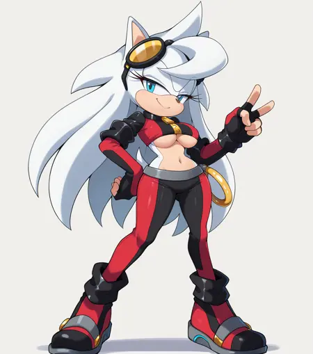 Sonic OC - Mist the Hedgehog (Illustrious)