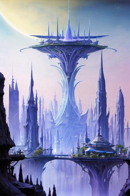 Rodney Matthews Style SD1.5 - Fantasy Illustrator v1.0