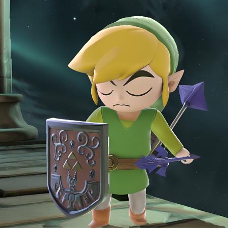 Toon Link (Legend of Zelda) V1