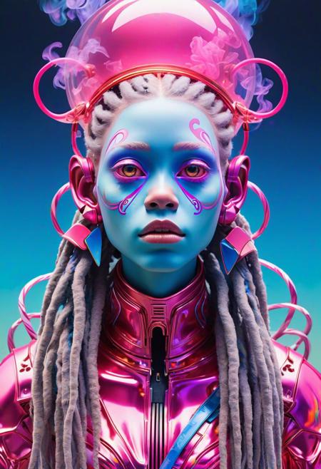 (anthropomorphic monkeys, band, 3 monkeys, long dreadlocks, gangsta rapper:1.5), hyper realistic and highly detailed, by Annie Leibovitz and Sachin Teng, panoramic wide angle shot of an phenomenally beautiful otherworldly landscape, famous artwork by (vincent chong:1.1) and (alan pollack:1.2), detailed expressive eyes, fantasy style, deep in the crystalline caverns of planet alderwaran tertius roams a silicon-based life form, the rude honkxygler cute aesthetic, a (tiny cute translucent polycarbonate robot) with an LED screen face, emoticon, stunning unreal engine render, intricate details  atom bomb explosion by van gogh colourful, pink, blue, black, red, trippy psychedelic style Ombre _james jean, floating female figure made of ribbons, smoke, in the sky, colorful and vibrant, mystical colors, contemporary impressionism, yanjun cheng portrait painting, iridescent painting,james jean, floating deer figure made of butterfly, smoke, in the sky, colorful and vibrant, mystical colors, contemporary impressionism, yanjun cheng portrait painting, iridescent painting, 3/4 perspective view, cute face, low angle, sweeping circling composition, large beautiful crystal eyes, big irises, UHD, HDR, 8K, (Masterpiece:1. 5), A captivat