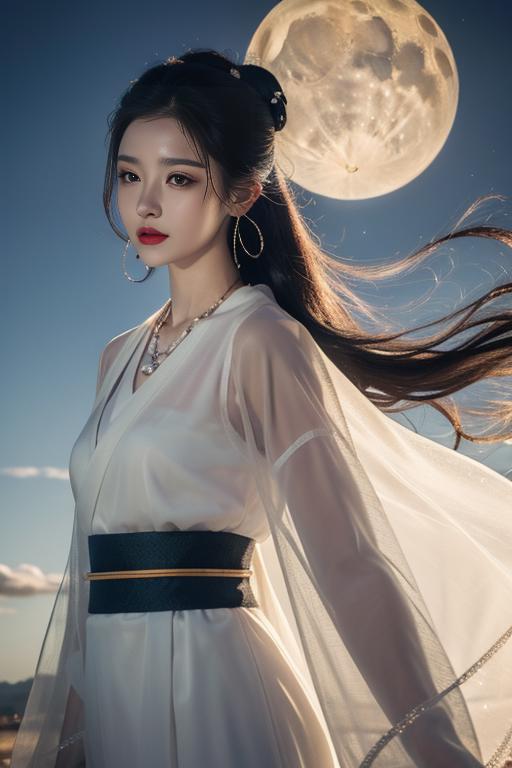 一件简单的白色汉服 a simple white hanfu image by Thxx