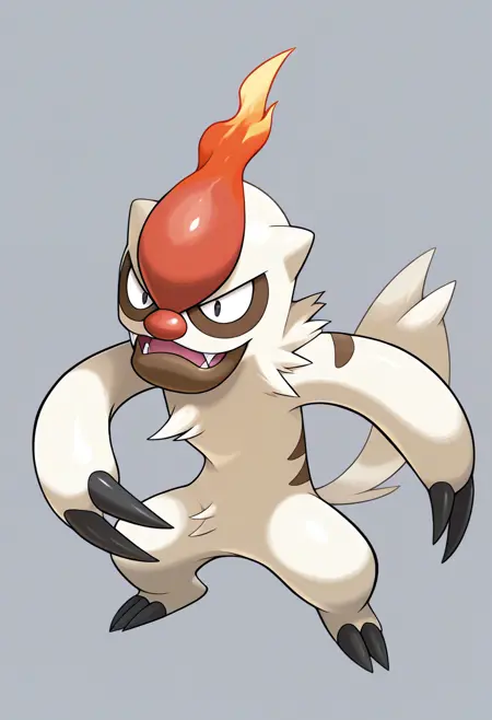 Vigoroth - ヤルキモノ - Pokemon (Creature)