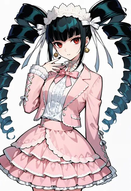 School Girl Costumes - Pink Layered