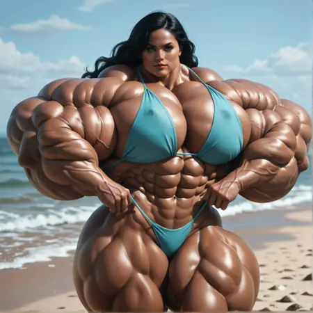 Mega Muscle Girl