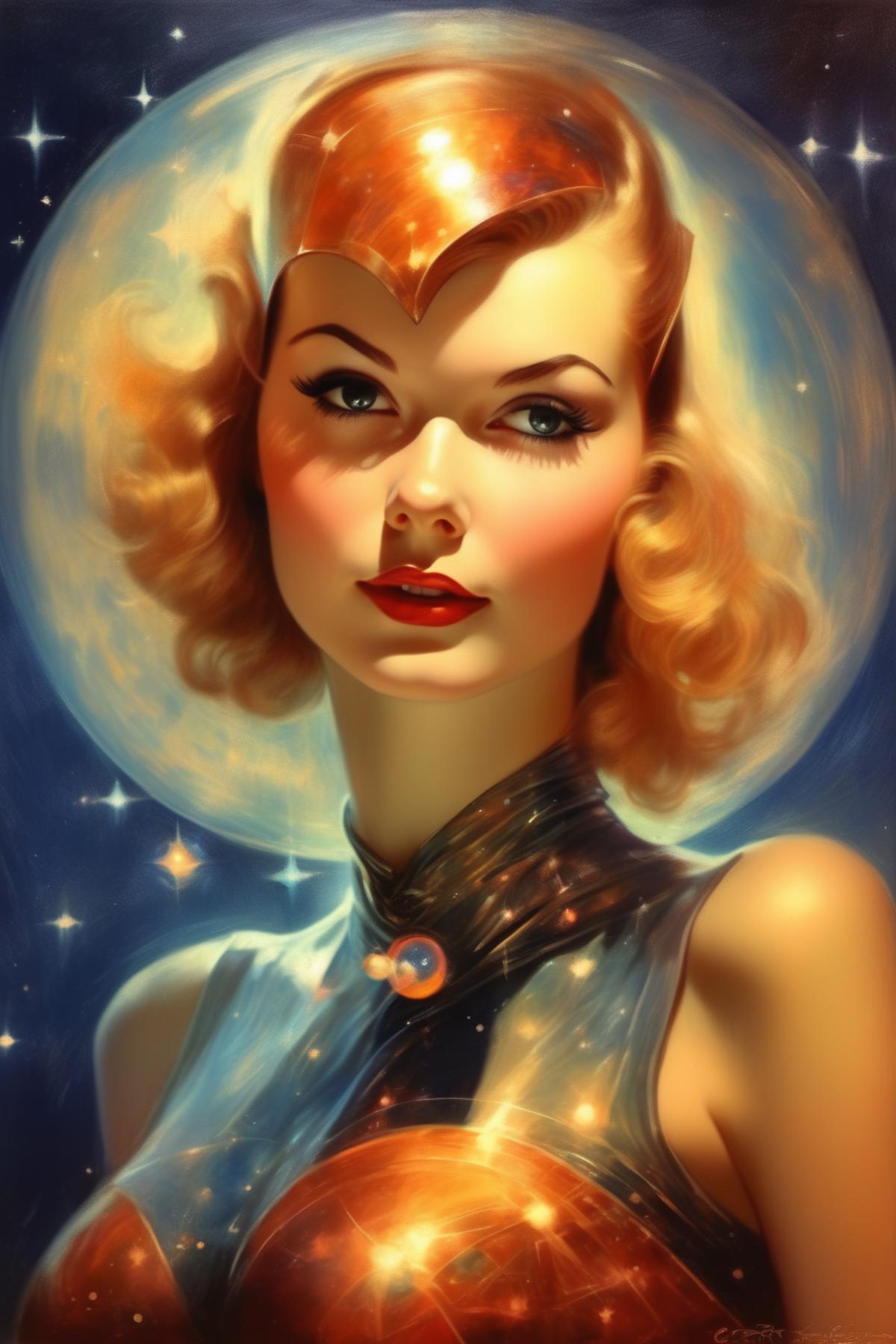 Rolf Armstrong Style image by Kappa_Neuro