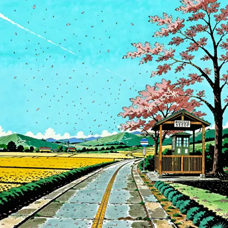 Rogue Moebius Ghibli Style