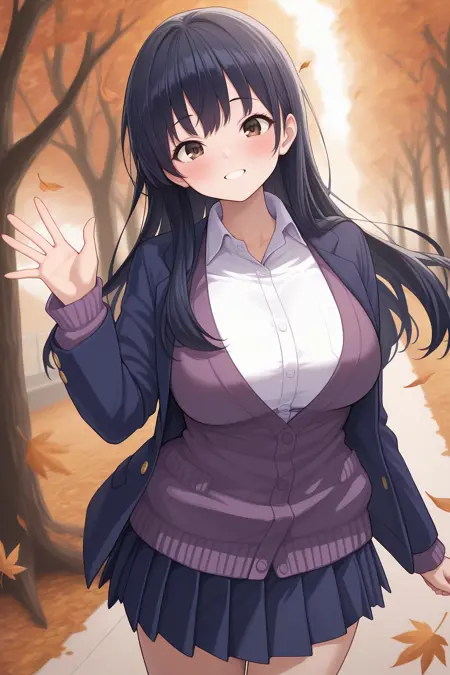 Anna Yamada 山田アンナ | The Dangers in My Heart [IllustriousXL]