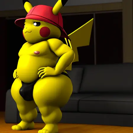 Thicc Pikachu (SFM)