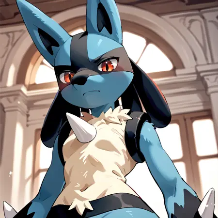 Lucario (Pokemon) (PONY/PONYXL/LoRA)