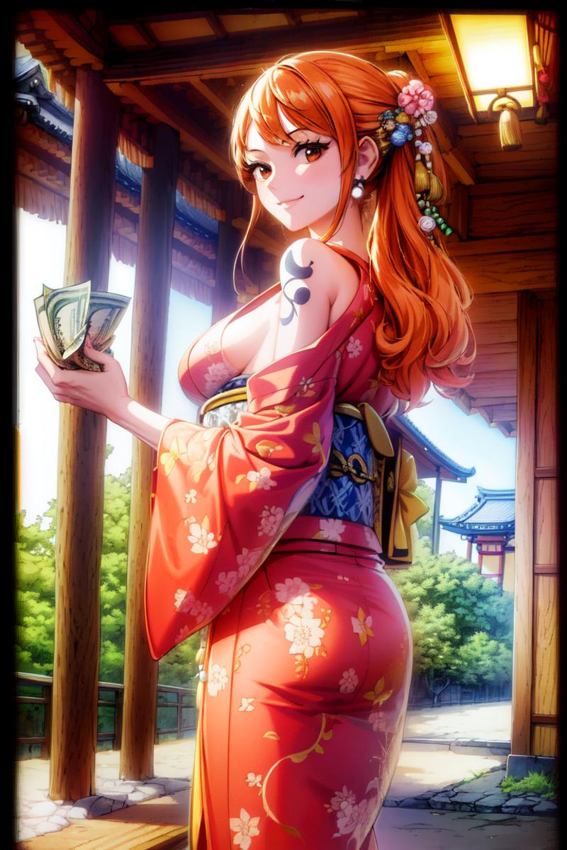 Nami (ナミ) One Piece Character LoRA (Post-timeskip) image by 12user34kn276