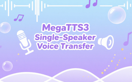 MegaTTS3 Single-Speaker Voice Transfer v1.0