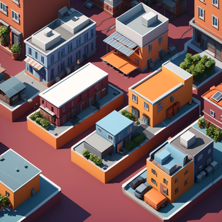 isty03 style, isometric