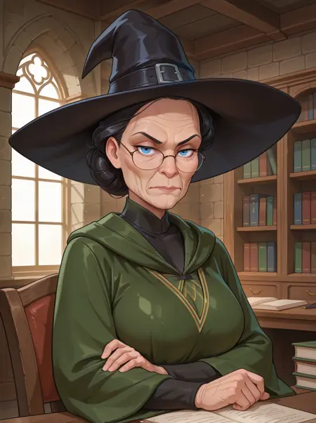 Minerva McGonagall [Including Cat version] - (Harry Potter)