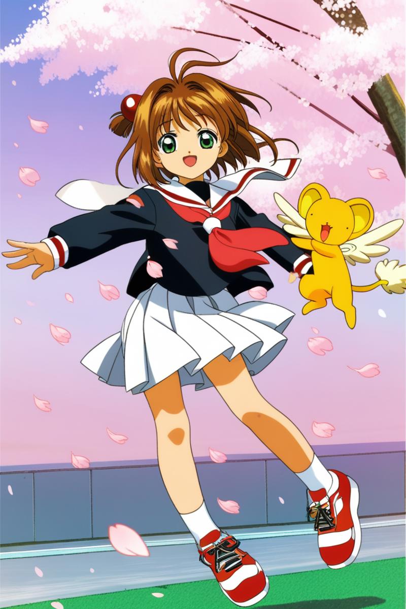 [XL] CLAMP 《Card Captor Sakura(Animation version)》/《魔卡少女樱(动画版)》 木之本樱/大道世知世- Artist Style image by Yumakono