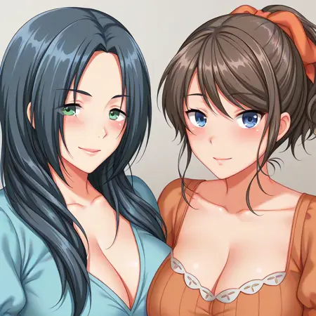 MILFs Yoshioka Nodoka / Iseya Saki (Un Tabetarou / ANIM.teamMM) (IL)