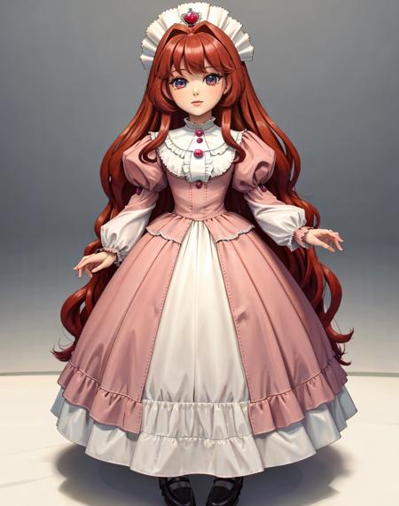 8K, Masterpiece, highres, absurdres,
edgBisqueDoll, a doll with long hair and a teddy bear ,wearing [edgBisqueDoll_clothing|ballgown],edgBisqueDoll_hair,edgBisqueDoll_face,edgBisqueDoll_body
<lora:edgBisqueDoll:1> <lora:ballgown:1>