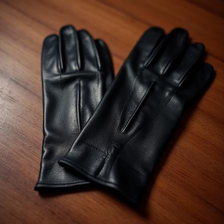 gdfgloves - Flux - Unlined Black Leather Gloves V1