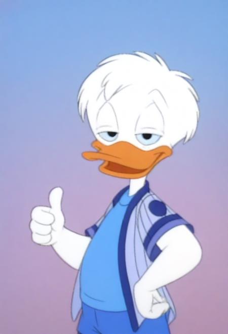 Dewey Duck (Quack Pack) (On model) [2D] [32DIM] [12E]