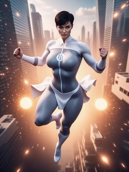 Anissa - Invincible - Flux1.D Realistic - SXL Realistic / Comic