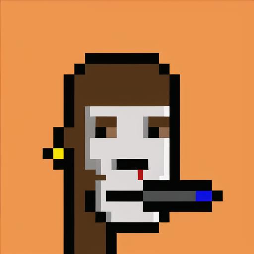 pixel monkey image by 1Schatten1